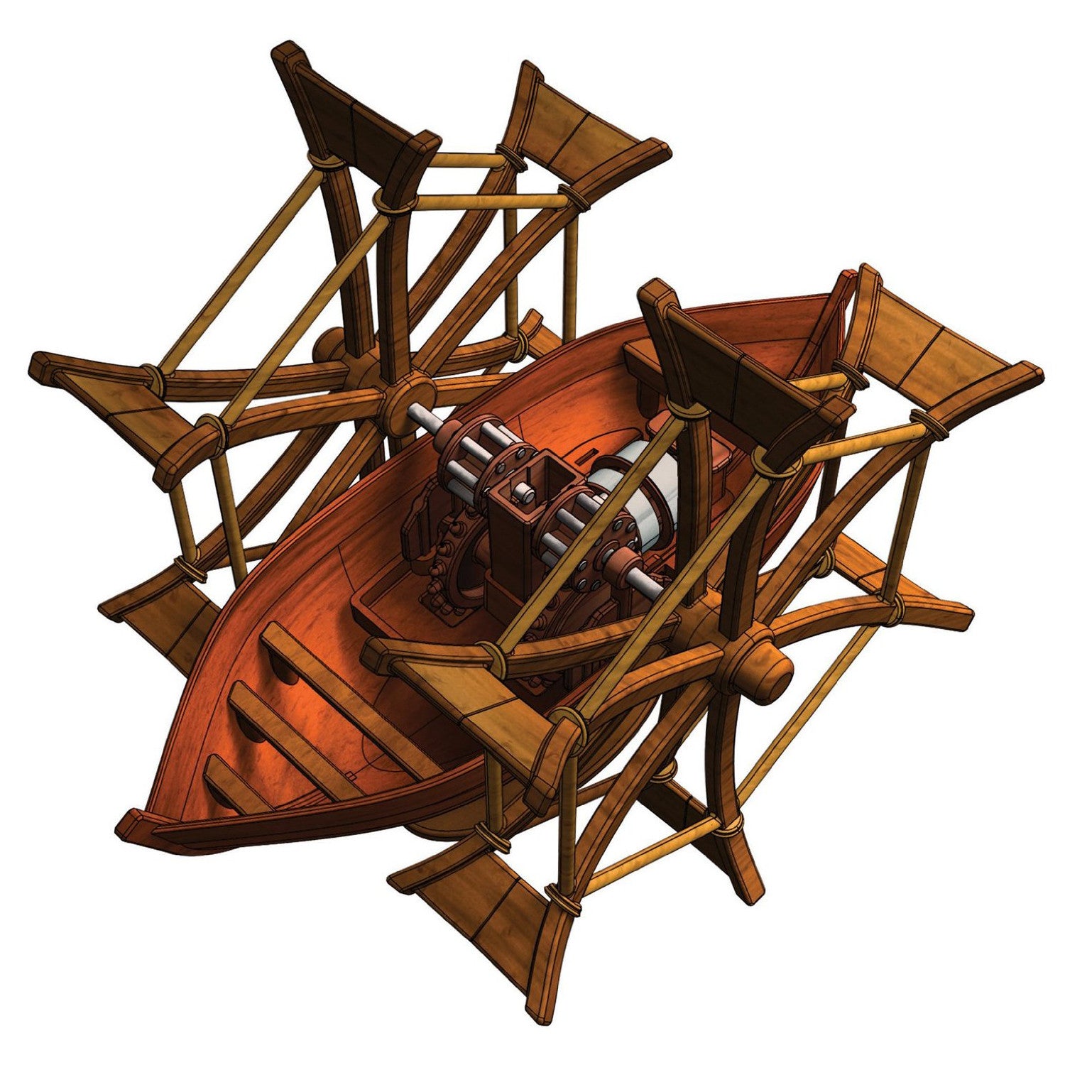 Elenco Leonardo Da Vinci Paddle Boat