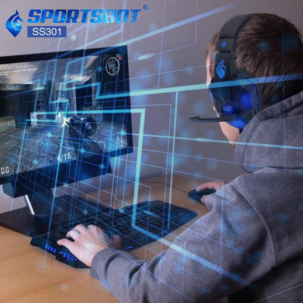 Sportsbot ss301 blue online led gaming