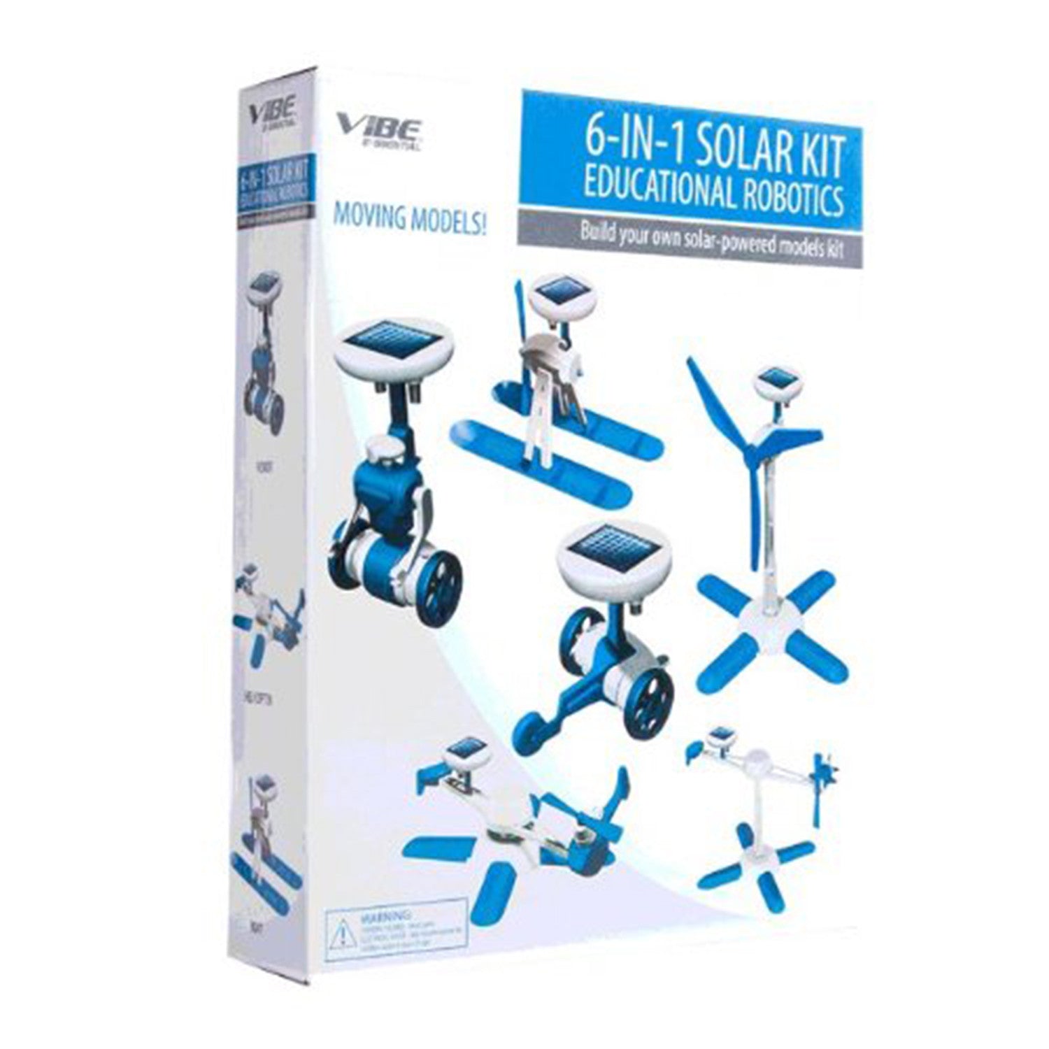 6-in-1 Solar Kit Eduction Robotics-blue