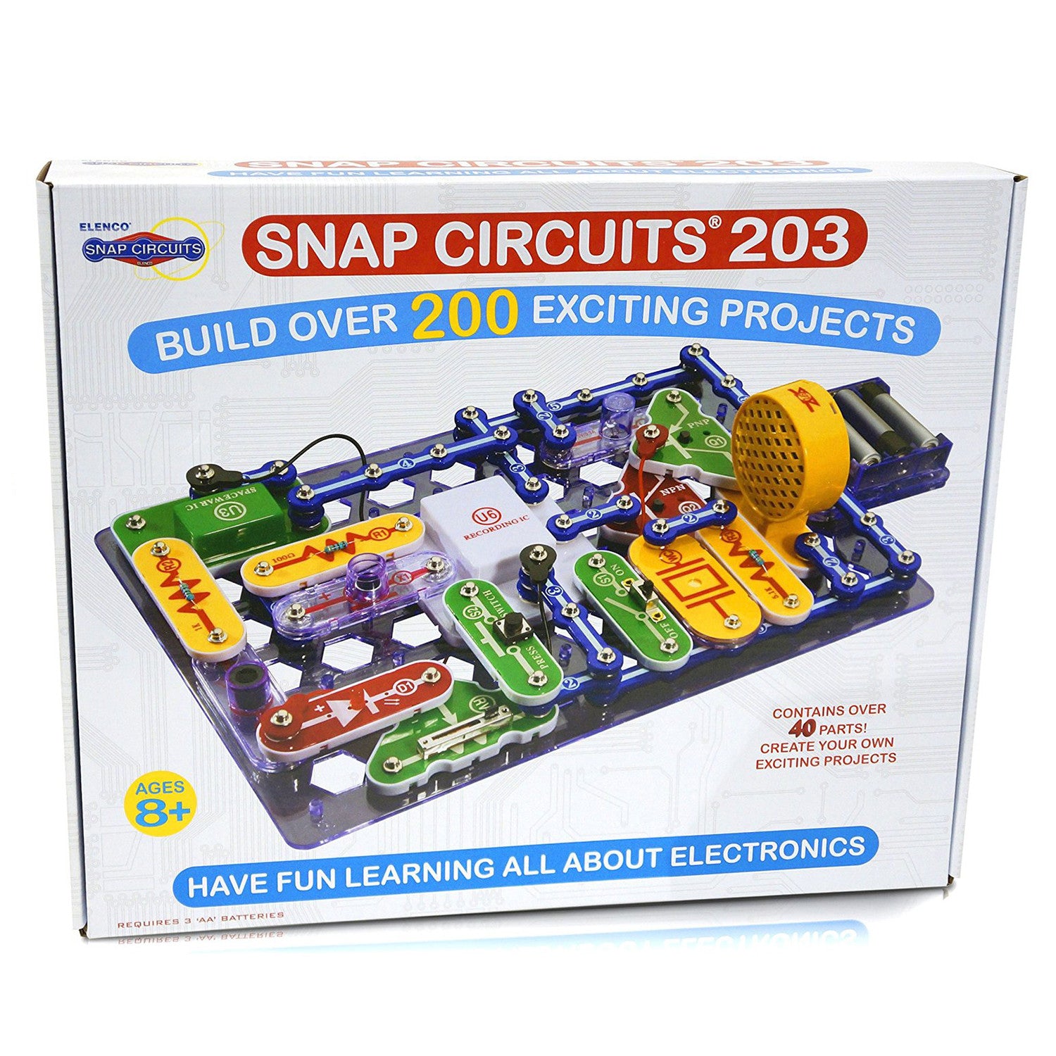 Snap Circuits 203 Electronics Discovery Kit